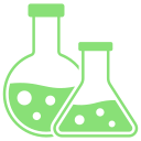 cristalería de laboratorio 