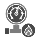 tubería de gas icon