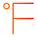 fahrenheit icon