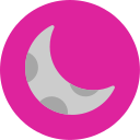 luna creciente icon