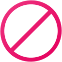 restricción icon