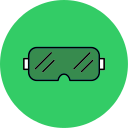 lentes de seguridad icon