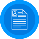 Curriculum vitae icon