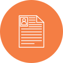 Curriculum vitae icon