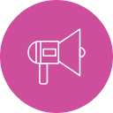 Loud speaker icon