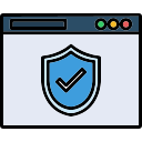 seguridad web icon