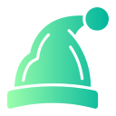 sombrero de santa icon