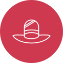 sombrero de vaquero icon