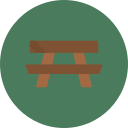 mesa de picnic icon