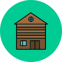 casa de madera icon