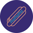 Hot dog icon
