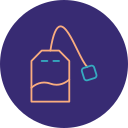 Tea bag icon