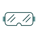 lentes de seguridad icon