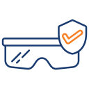 lentes de seguridad icon