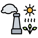 contaminación térmica icon