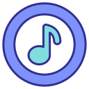 notas musicales icon