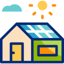 casa solar icon