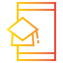 Mobile learning icon