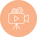 camara de video icon