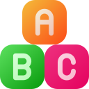 bloque abc icon