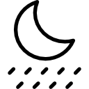 lluvia nocturna icon