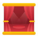 telón de escenario icon