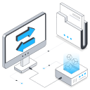 transferencia de datos icon