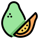 mitad de papaya icon