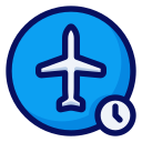 vuelo retrasado icon