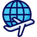 vuelo internacional icon