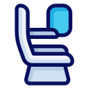 asiento de avión icon