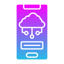 nube móvil icon