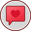 mensaje de amor icon