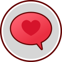 mensaje de amor icon