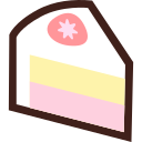 pastel de fresa 