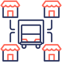 distribución icon