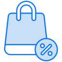 Shopping bag icon