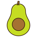 medio aguacate icon