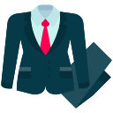 traje de negocios icon