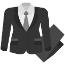 traje de negocios icon