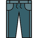 pantalones jogger icon