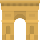 arco del triunfo icon