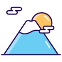 monte fuji icon