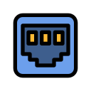 puerto ethernet icon