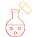 reacción química icon