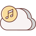 nube de música 