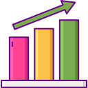 gráfico de barras icon