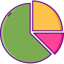 gráfico circular icon