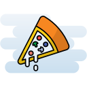 porción de pizza icon