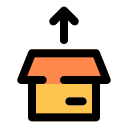 caja abierta icon